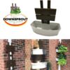DownSprout 2 Piece Vertical Post Planter