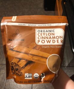 Ceylon Cinnamon Powder (1lb), Ground Premium Quality by Naturevibe Botanicals | Gluten-Free, Keto Friendly & Non-GMO (16 ounces) 1 Pound (Pack of 1) 39 71Q2dT9AgmL