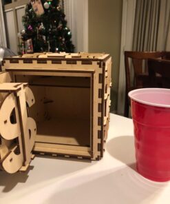 UGEARS Model Safe Kit | 3D Wooden Puzzle | DIY Mechanical Safe 22 71Q2deHfSL