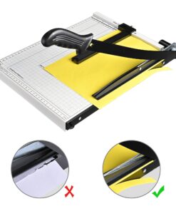 Yescom Paper Cutter Guillotine Trimmer 15" Cut Length 12 Sheet Photo Cardstock Cutting Machine B4-15 Inch 11 71Q2fFkj03L