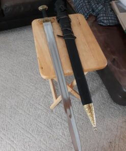 Medieval Warrior 9th Century Viking Handmade Handforged Heavy Duty Real Sword Comes with Scabbard BK-217 21 71Q2imGZ8gL