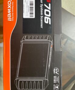 Upgrade of FOXWELL NT604 Elite Car Scanner NT706 OBD2 Scanner ABS Airbag Engine Transmission Battery Monitor Scan Tools, 5.5" Android 9.0 Tablet WiFi Code Reader for Checking Engine SRS ABS Light 107 71Q35zw9yhL