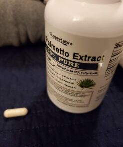 Superior Labs — Saw Palmetto Extract NonGMO, Non Synthetic— 300 mg Dosage, 120 Vegetable Capsules — Supports Urinary Tract Flow & Frequency 33 71Q3Ea8I8WL 1