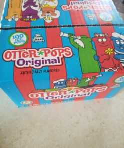 Otter Pops, Original Assorted Freezer Pops, 1oz Freeze Pops in Six Zippy Flavors, 100 Count, (85100) 1 Ounce (pack of 100) 49 71Q3ttVqrEL