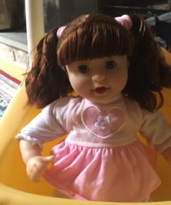 Melissa & Doug Mine to Love Brianna 12-Inch Soft Body Baby Doll With Hair and Outfit - First Baby Doll For Toy For Kids 18 Months And Up English Only Standard Packaging 46 71Q45WuOC4L