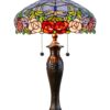 Dale Tiffany TT12232 Zenia Rose Table Lamp, 27" x 16.25" x 16.25", Fieldstone 46 71Q4csp4skL