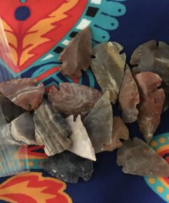 Set Of 50 Indian Arrowheads Agate New Replica 1/2 " - 1 1/2 " L 26 71Q4hrAPZqL