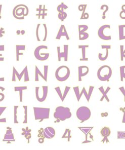 Cricut Cuttin' Up Font Cartridge 31 71Q5Xnc8kQL