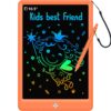 LCD Writing Tablet Doodle Board, Colorful Drawing Pad, Electronic Drawing Tablet, Drawing Pads,Travel Gifts for Kids Ages 3 4 5 6 7 8 Year Old Girls Boys (10.5 inch, Orange) 10.5 inch