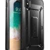 SUPCASE Unicorn Beetle Pro Series Case Designed Designed for iPhone X, with Built-In Screen Protector Full-body Rugged Holster Case for Apple iPhone X / iPhone 10 (2017 Release) (Black) Black