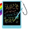 ORSEN LCD Writing Tablet 10 Inch, Colorful Doodle Board Drawing Pad for Kids, Drawing Board Writing Board Drawing Tablet, Educational Christmas Boys Toys Gifts for 3 4 5 6 Year Old Boys, Girls Blue 57 71Q6joi1iqL