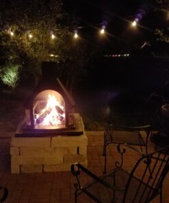 UniFlame WAF1013C Firehouse with Chimney, Black 38 71Q6wkzsiUL