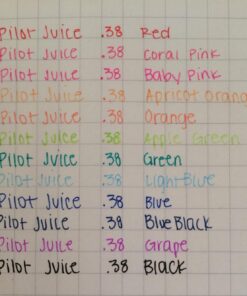 PILOT Juice Gel Ink Ballpoint Pen, 0.38 mm, 12 Color Set (LJU120UF-12C) 12 Count (Pack of 1) Standart 37 71Q8BmyZlDL 5