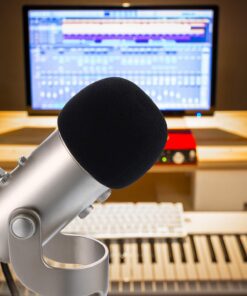 Mudder Mic Cover Foam Microphone Windscreen, Condenser Microphone (Size A, 1 Pack) 28 71Q8PhDEkoL