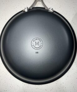 Martha Stewart Bosworth 10 Piece Hard Anodized Nonstick Aluminum Cookware Set - Black 32 71Q8SfViEDL