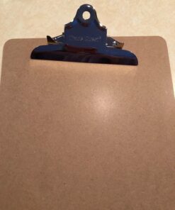 Letter Size Clipboards 9'' x 12.5'' Standard Clip Hardboard (Pack of 12) 24 71Q8USJREsL
