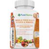 Whole Food MultiVitamin and Minerals with Probiotic Enzymes - 120 Multivitamins for Women and Men - Packed with WholeFood and Herbal Ingredients - Powerful Antioxidants for Digestive Support 30 71Q9FN6F3YL