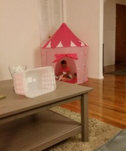 Princess Castle Fairy House Girls Pink Play Tent by POCO DIVO Princess 38 71QAU26dwcL