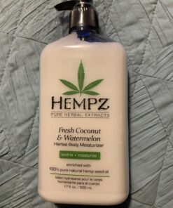 Hempz Body Lotion - Fresh Coconut & Watermelon Daily Moisturizing Cream, Shea Butter Body Moisturizer - Skin Care Products, Hemp Seed Oil - Large Coconut and Watermelon 29 71QCeyarCRL 2
