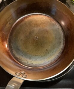 de Buyer MINERAL B Carbon Steel Fry Pan - 10.25” - Ideal for Searing, Sauteing & Reheating - Naturally Nonstick - Made in France 10.25" 50 71QDe41o0qL