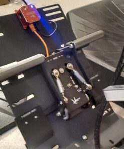 OpenWheeler GEN3 Racing Wheel Simulator Stand Cockpit Orange on Black, Video Game Controller, Fits All Logitech G923, G920, Thrustmaster, Fanatec Wheels, Compatible with Xbox One, PS4, PC Platforms. 55 71QDm3zERSL