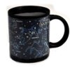 The Unemployed Philosophers Guild Heat Changing Constellation Mug - Add Coffee or Tea and 11 Constellations Appear - Comes in a Fun Gift Box Black 23 71QENUTZI1L