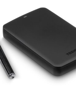 Alternative view of Toshiba Canvio Basics 3TB Portable Hard Drive (HDTB330XK3CA), Black