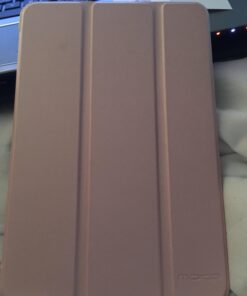 MoKo Case Fit iPad Mini 5 2019 (5th Generation 7.9-inch) iPad Mini 4, Slim Smart Shell Stand Folio Protective Cover with Soft TPU Translucent Frosted Back, Auto Wake/Sleep - Rose Gold 51 71QEdGbJ8YL