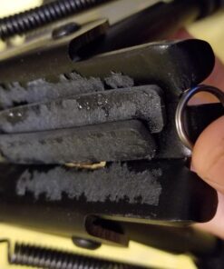 CVLIFE 6-9 Inches Bipod Picatinny Bipod with Adapter Black 47 71QF21OcZcL