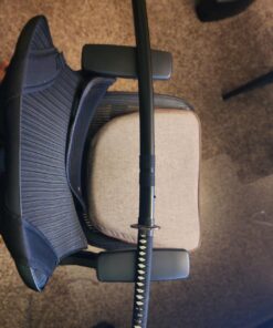 Vulcan Gear Traditional Japanese Handmade Sharp Katana Samurai Sword with Scabbard and Sword Stand Dragon Tsuba 39 71QFYCK6PoL