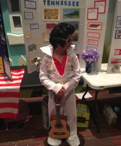 Rubie's Costume Elvis Presley Child Wig 10 71QFarvk0fL