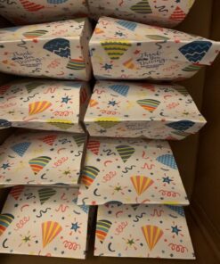 Juvale Confetti Design Birthday Party Favor Goodie Bags for Kids - 36 Pack of Fun and Festive Treat Bags for Party Favors and Gift Giving 15 71QFjuZTk0L