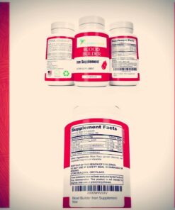 Iron Booster - Iron Supplement for Women - Helps Boost Red Blood Cell Production with Slow Release Non Constipating Ferrous Iron Pills for Women - Best Iron Supplements for Anemia - Raw Iron Vitamins 25 71QFtk4yL