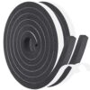 Yotache Foam Seal Tape 2 Rolls 1/2 Inch Wide X 3/8 Inch Thick, Self Adhesive Weather Stripping Insulation Foam Neoprene Weather Stripping, Total 13 Feet Long (2 X 6.5 Ft Each) 1/2 x 3/8" 42 71QGEbgDiiL