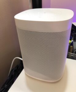 Sonos One (Gen 2) - Voice Controlled Smart Speaker with Amazon Alexa Built-in (White) White 1 Speaker 19 71QGJPvB47L
