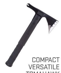SOG Survival Hawk - Specialty Outdoor Tactical Hatchet, Fire Starter, Nail Puller, Hammer, Multi-Purpose Blade with Reflective Paracord Wrapped Handle (SK1001-CP),Black Survival Tomahawk 20 71QGMgVwlxL