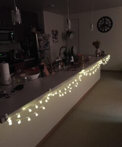 100 LED Globe String Lights, Ball Christmas Lights, Indoor/Outdoor Decorative Light, USB Powered, 39 Ft, Warm White Light - for Patio Garden Party Xmas Tree Wedding Decoration by SPIRITUP warm white(no plug) 29 71QGPSx7ADL