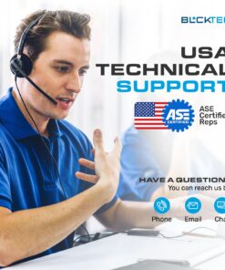 BLCKTEC 420 Bluetooth OBD2 Scanner Diagnostic Tool - Vehicle Code Reader for Car - Clears Check Engine Light - Comes with Premium OBD App On IOS & Android - Works For All Cars 1996 & Newer 33 71QGfMeoBuL