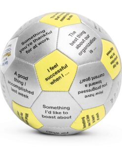Get Happy at Work Thumball 6" | Team Building Activities - Create a Positive Workplace. Promote Optimisim & Happy Conversations | 32 Prompts 8 71QGrWzWomL 2