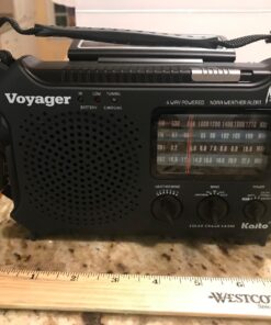 Kaito KA500 5-way Powered Emergency AM/FM/SW NOAA Weather Alert Radio with Solar,Dynamo Crank,Flashlight and Reading Lamp, Color Black 51 71QHMlMikKL