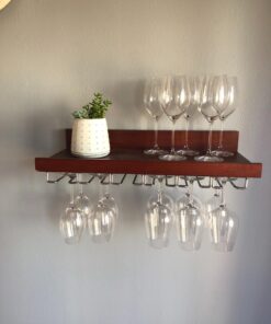 Organize It All Large Chrome Stemware Holder - 1876W 41 71QHz0AW06L