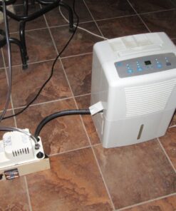 Little Giant VCMA-15ULST 115 Volt, 65 GPH, 1/50 HP Automatic Condensate Removal Pump with Safety Switch and Tubing, Black/White, 554415 Includes Safety Switch/Tubing 53 71QIUpU3BNL