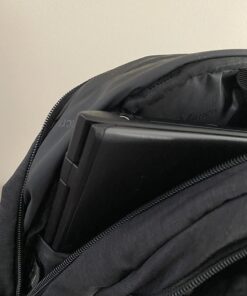 Business Travel Laptop Backpack, Anti Theft Slim Laptop Bag with USB Charging Port for Men and Women, Water Resistant Computer Bag Fits 15.6 Inch Laptop and Notebook (Black) Black 36 71QIdd8xhzL