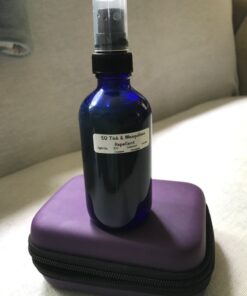 Vivaplex 6 pieces, Cobalt Blue, 4 oz Glass Bottles, with Black Fine Mist Sprayer 30 71QJCieJsUL