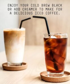 Stone Street Cold Brew Coffee, Strong & Smooth Blend, Low Acid, 100% Arabica, Gourmet Coffee, Coarse Ground, Dark Roast, Colombian Single Origin, 1 LB Ground Dark Roast 1 Pound (Pack of 1) 24 71QJGrNsPL