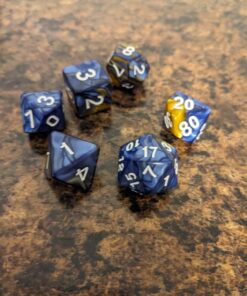 CiaraQ Polyhedral Dice Set (35 Pieces) with Black Pouches, 5 Complete Double-Colors Dice Sets of D4 D6 D8 D10 D% D12 D20 Compatible with Dungeons and Dragons DND RPG MTG Table Games 35pcs 36 71QJkHdoXgL