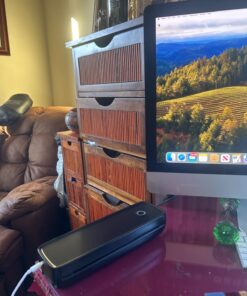 Portable Printer Wireless for Travel,Bluetooth Thermal Printer Support 8.5" X 11" US Letter &Legal, A4&A5 Thermal Paper, Inkless Printer Compatible with iOS, Android & Laptop for Office Car Home black 26 71QKus2b7yL