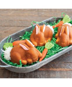 Nordic Ware Baby Bunny Cakelet Pan, Copper, Bronze, 2.1 29 71QLJ8xpkL