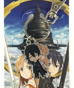 Alternative view of Great Eastern Entertainment Sword Art Online & Asuna Metal Keychain Silver One Size