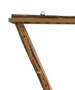 Rush Creek Creations Rustic 2 Compound Bow - 12 Arrow Wall Storage Rack - 5 Minute Assembly - Handcrafted , 31.5” L x 5” W x 32.75” H 24 71QLwg3wdtL